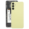 For Samsung Galaxy A15 SM-A155F Battery Back Cover with Camera Lens Frame(Yellow)