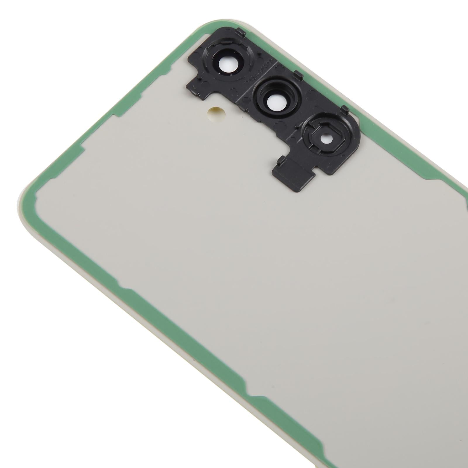 For Samsung Galaxy A15 SM-A155F Battery Back Cover with Camera Lens Frame(Yellow)
