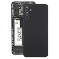 For Samsung Galaxy A34 SM-A346B Battery Back Cover with Camera Lens Frame(Black)