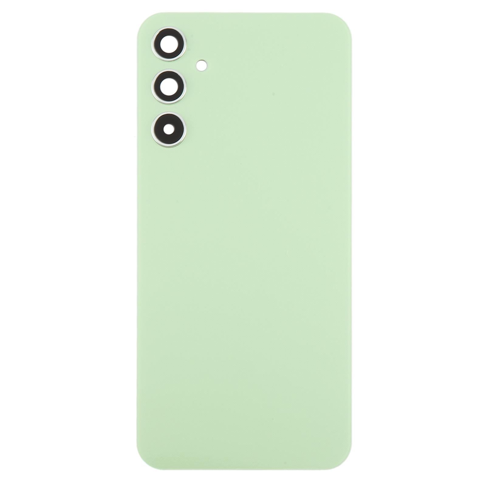 For Samsung Galaxy A34 SM-A346B Battery Back Cover with Camera Lens Frame(Green)