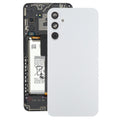 For Samsung Galaxy A34 SM-A346B Battery Back Cover with Camera Lens Frame(Silver)