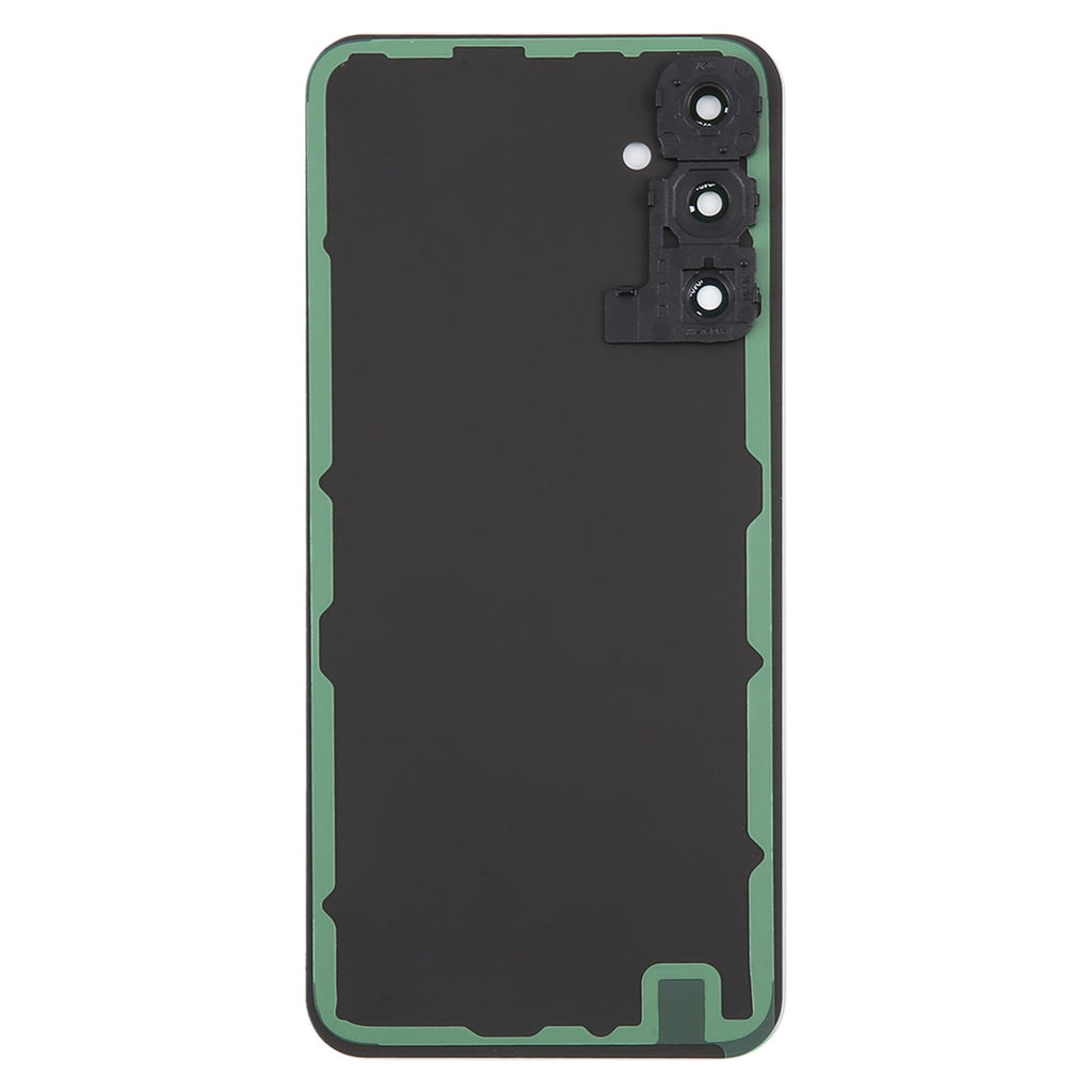 For Samsung Galaxy A24 SM-A245 Battery Back Cover with Camera Lens Frame(Black)