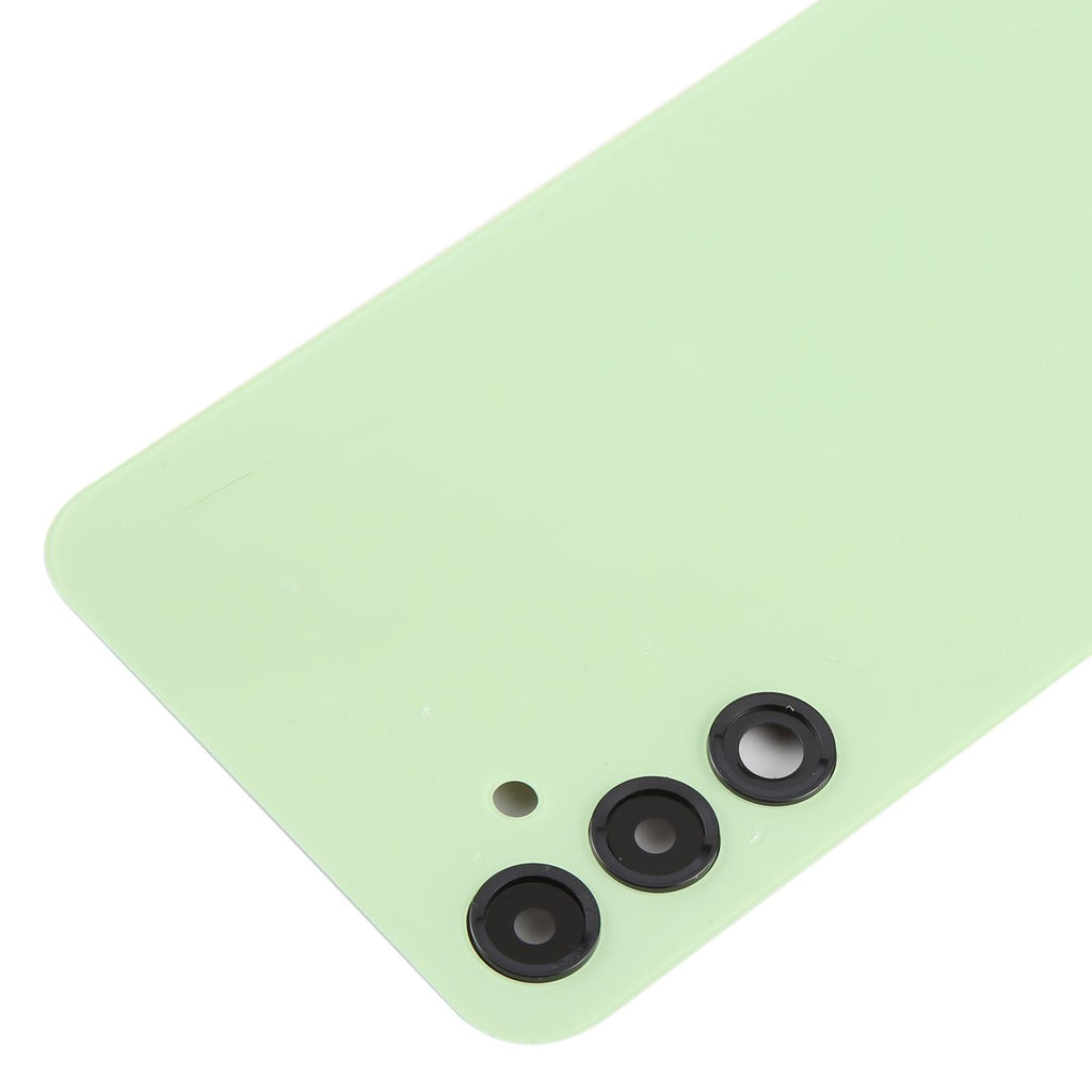 For Samsung Galaxy A24 SM-A245 Battery Back Cover with Camera Lens Frame(Green)