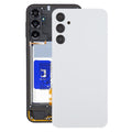 For Samsung Galaxy A24 SM-A245 Battery Back Cover with Camera Lens Frame(Silver)