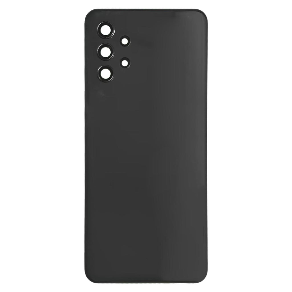 For Samsung Galaxy A32 4G SM-A325F Battery Back Cover with Camera Lens Frame(Black)