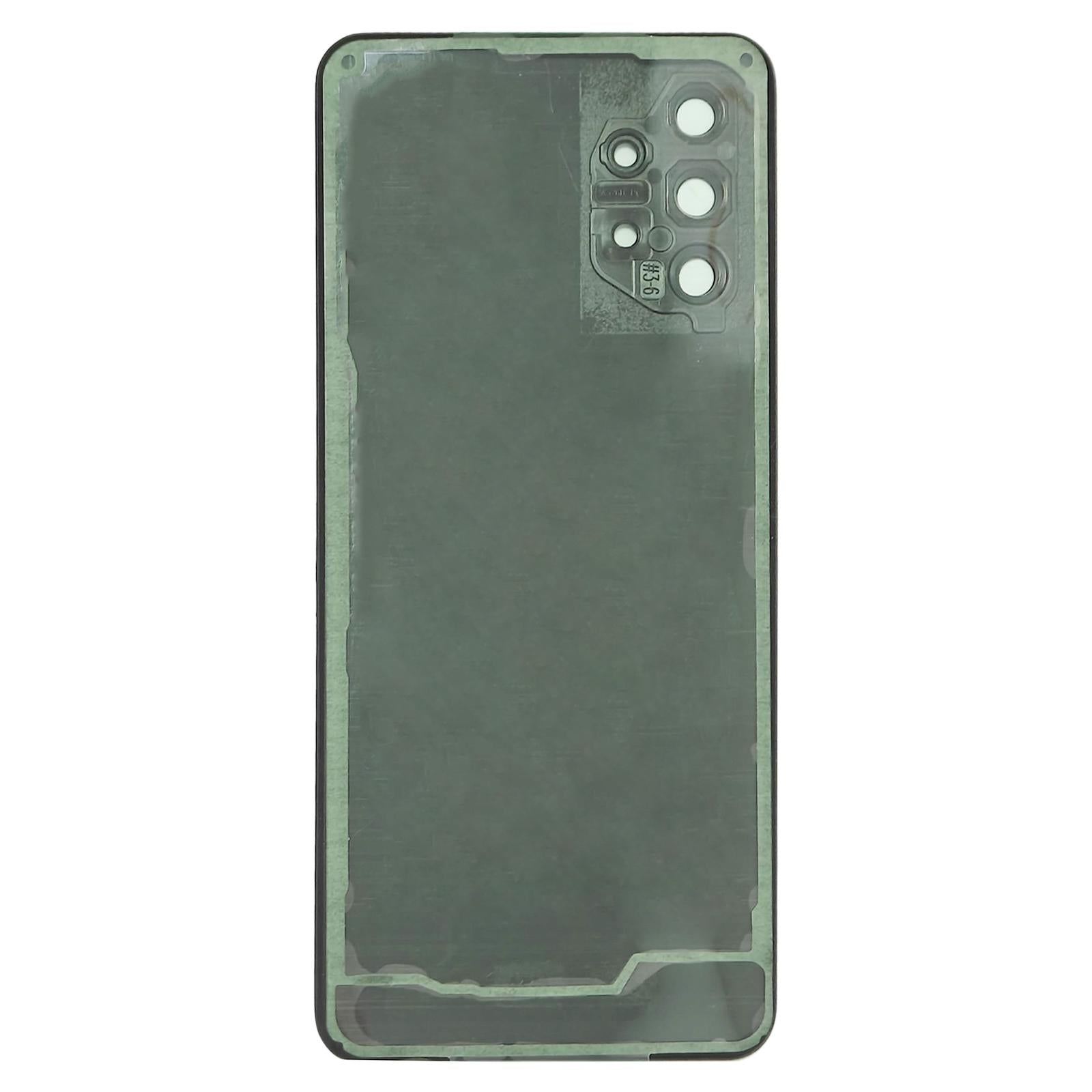 For Samsung Galaxy A32 4G SM-A325F Battery Back Cover with Camera Lens Frame(Black)