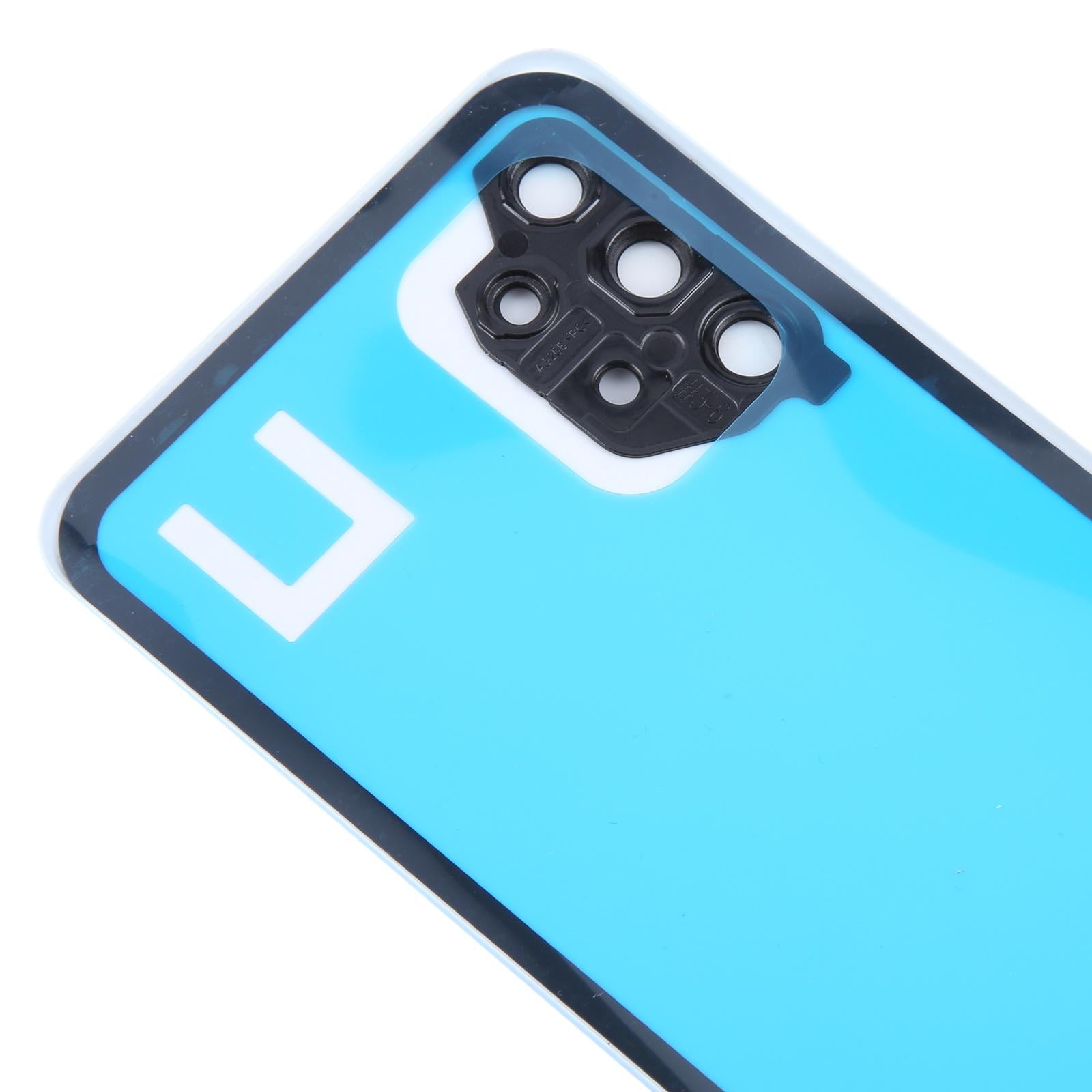 For Samsung Galaxy A32 4G SM-A325F Battery Back Cover with Camera Lens Frame(Blue)