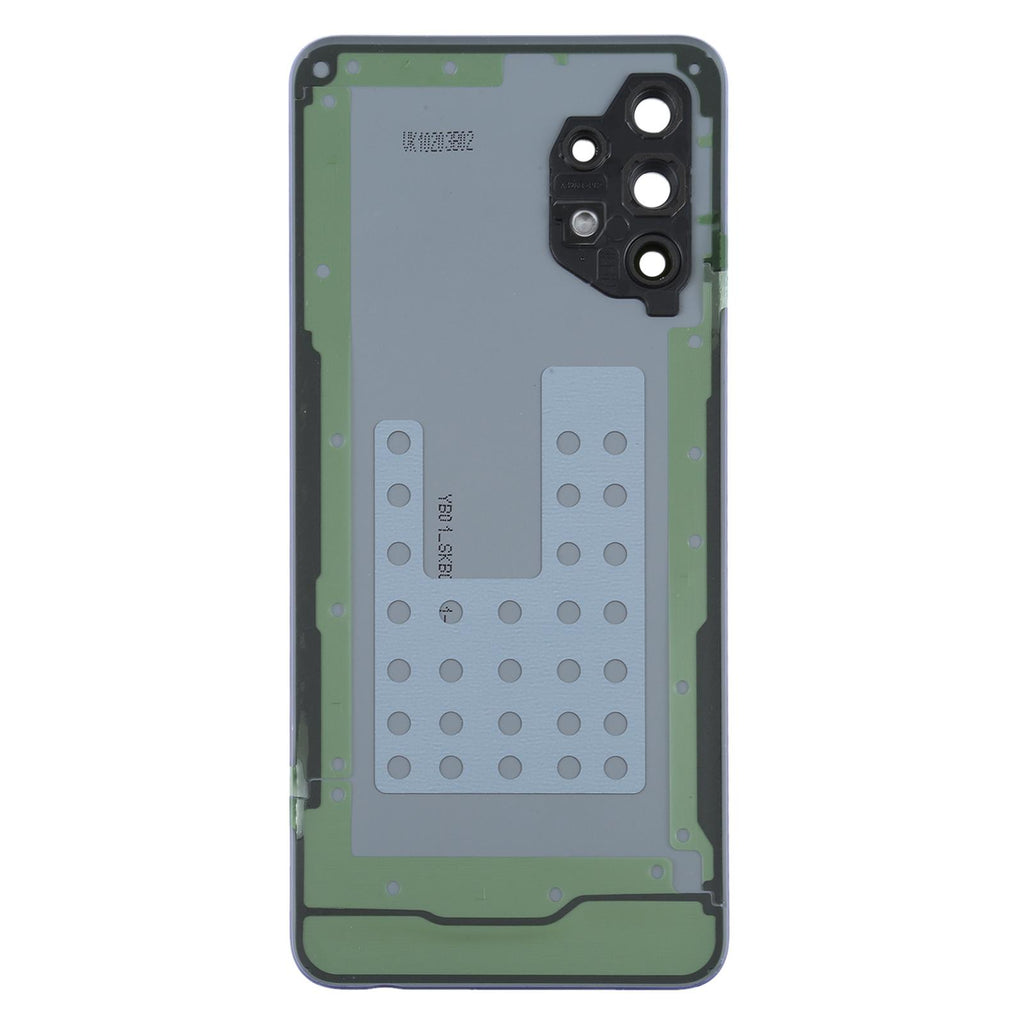 For Samsung Galaxy A32 4G SM-A325F Battery Back Cover with Camera Lens Frame(Purple)