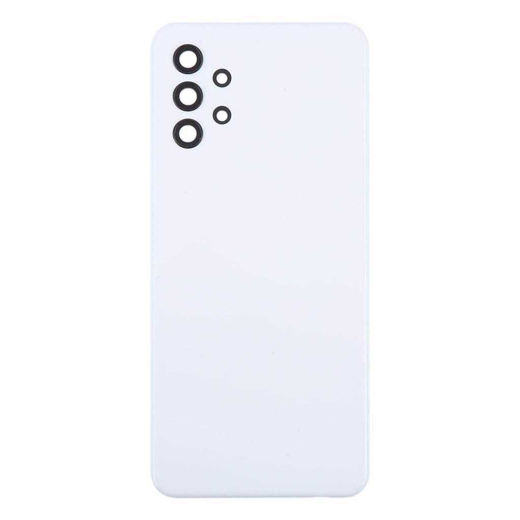 For Samsung Galaxy A32 4G SM-A325F Battery Back Cover with Camera Lens Frame(White)