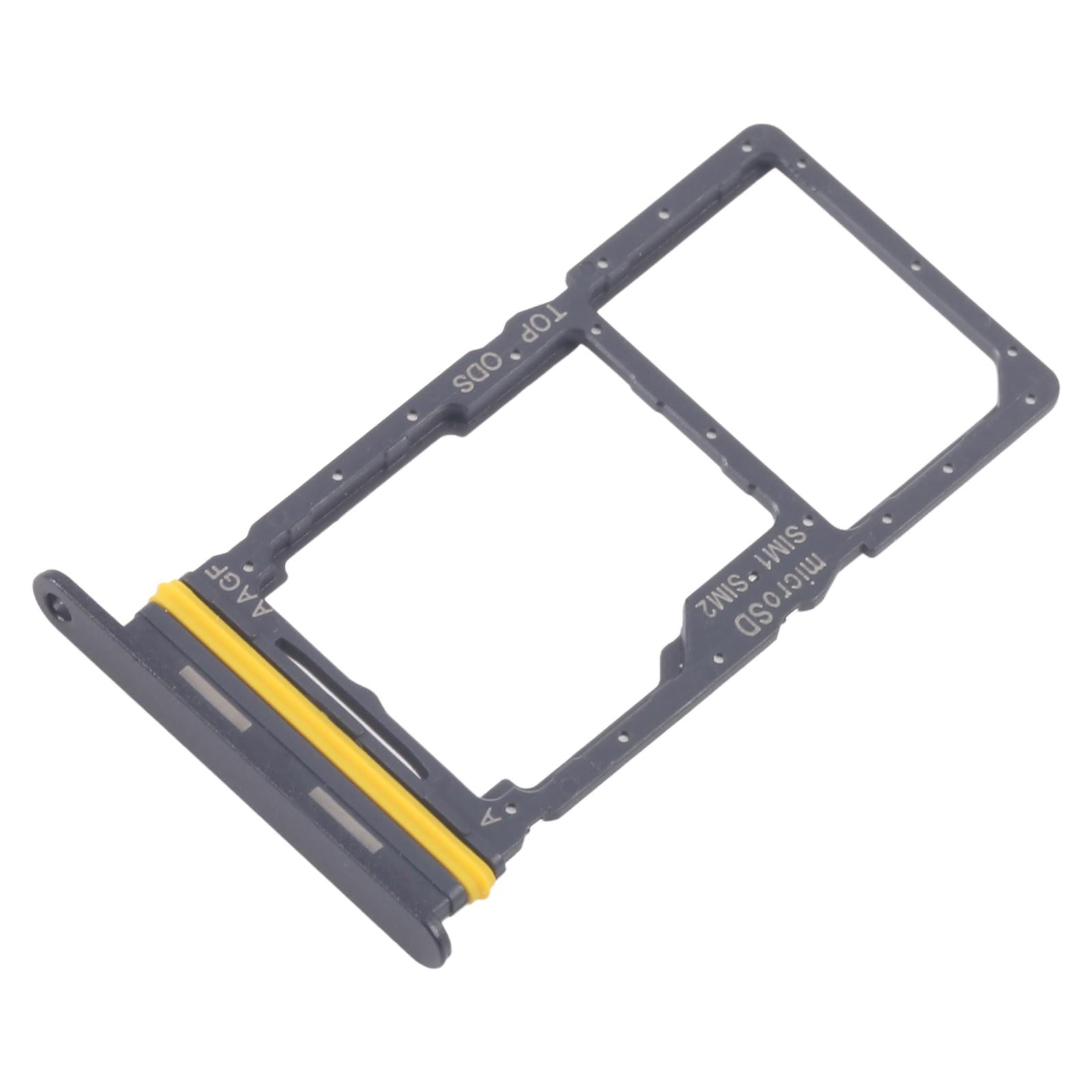 For Samsung Galaxy A17 5G SM-A176B Original SIM + SIM / Micro SD Card Tray (Black)
