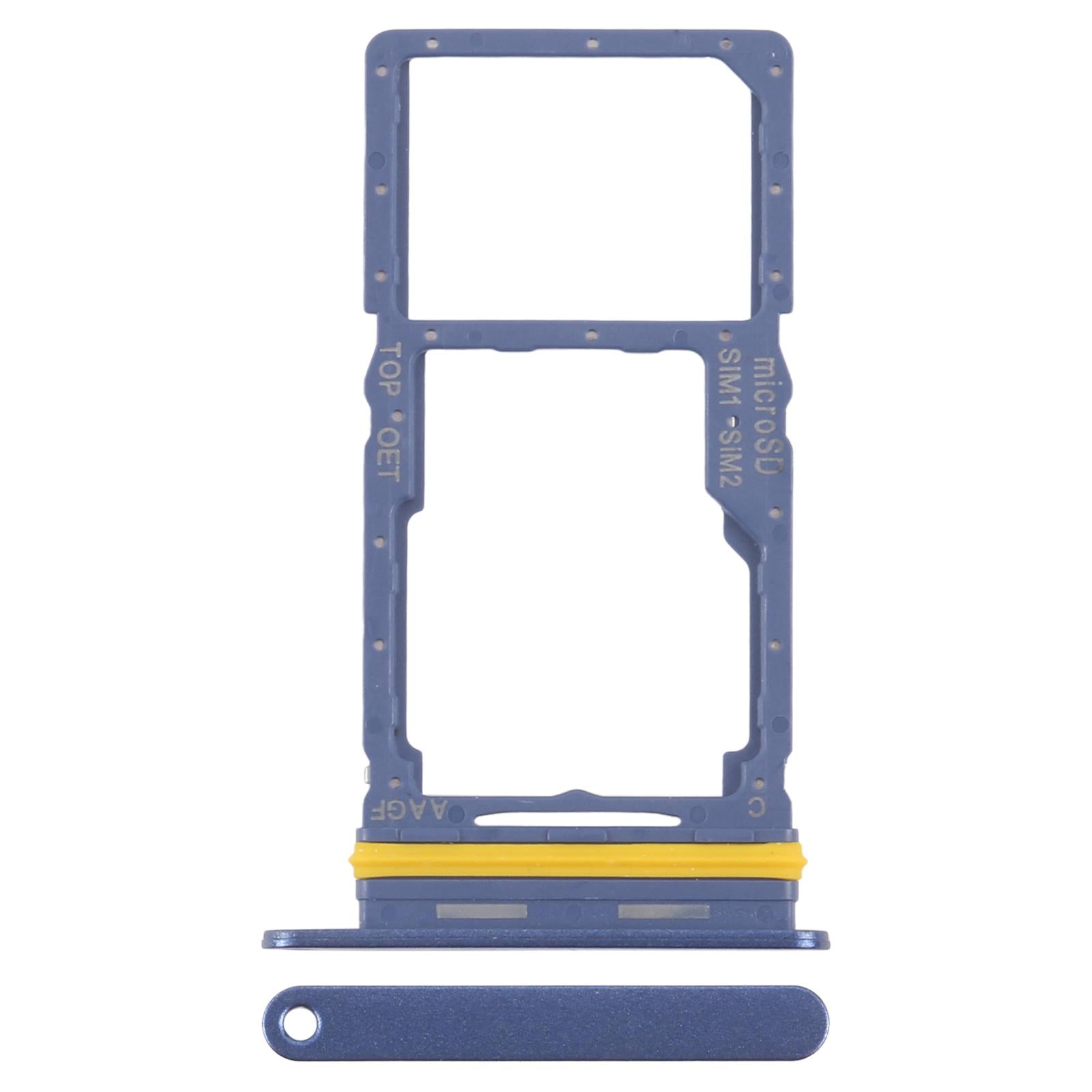 For Samsung Galaxy A17 5G SM-A176B Original SIM + SIM / Micro SD Card Tray (Blue)