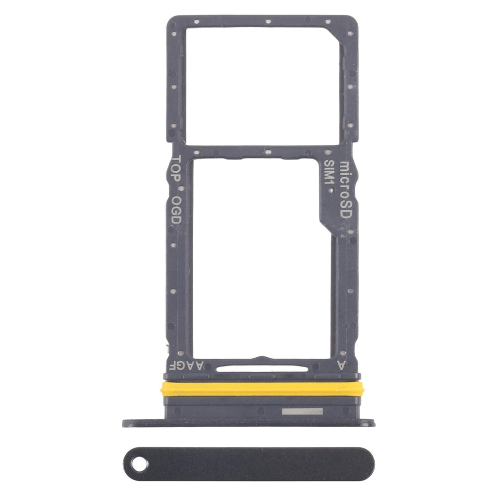 For Samsung Galaxy A17 5G SM-A176U Original SIM + Micro SD Card Tray (Black)