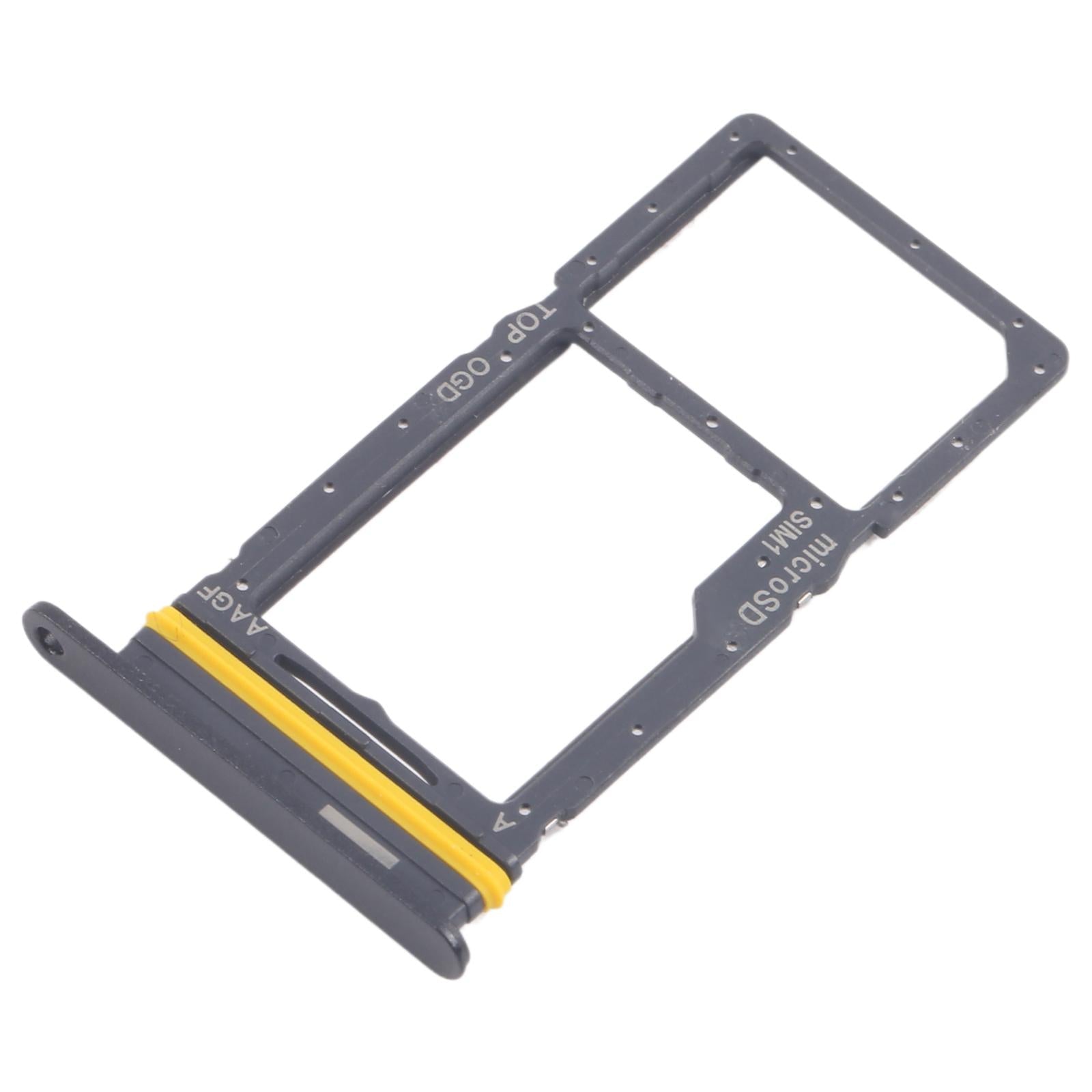 For Samsung Galaxy A17 5G SM-A176U Original SIM + Micro SD Card Tray (Black)