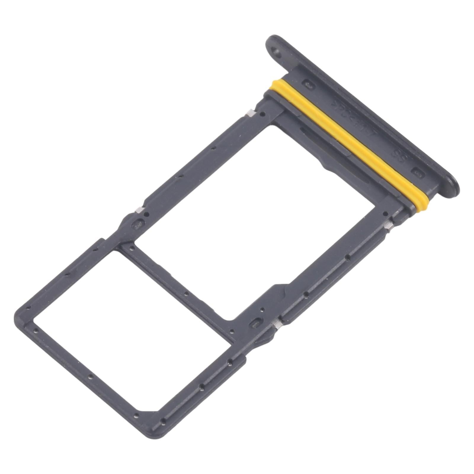 For Samsung Galaxy A17 5G SM-A176U Original SIM + Micro SD Card Tray (Black)