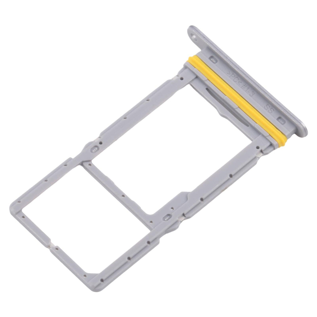 For Samsung Galaxy A17 5G SM-A176U Original SIM + Micro SD Card Tray (Silver)