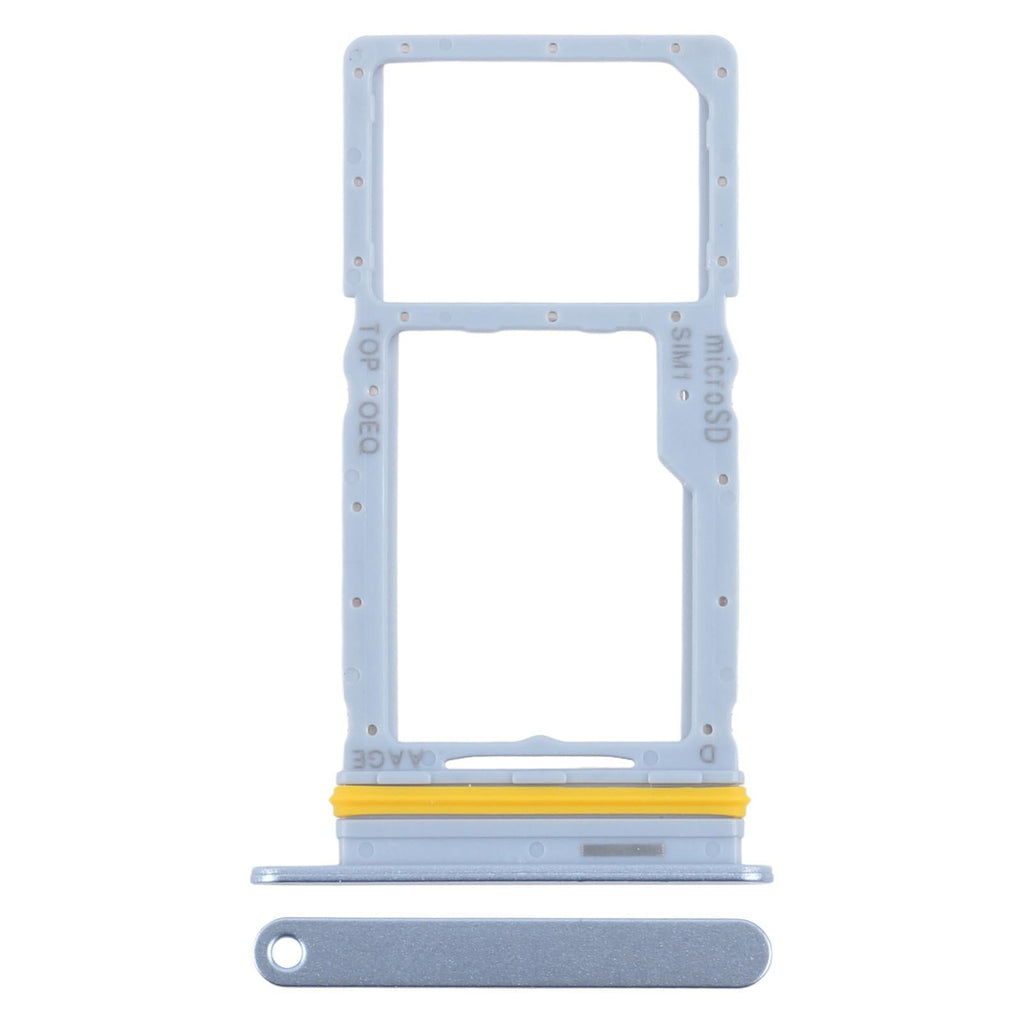 For Samsung Galaxy A17 4G SM-A175U Original SIM + Micro SD Card Tray (Blue)