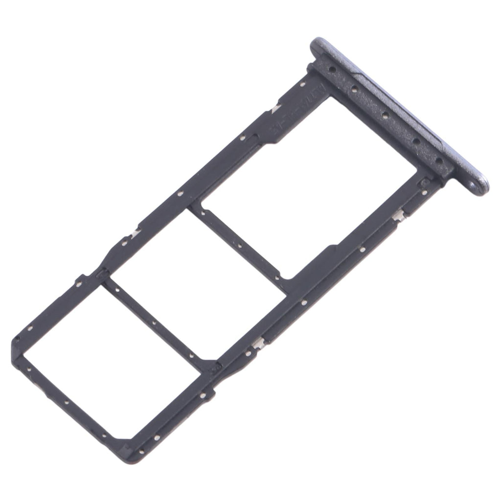 For Samsung Galaxy A07 4G SM-A075F Original 10pcs SIM Card Tray + SIM Card Tray + Micro SD Card Tray (Blue)