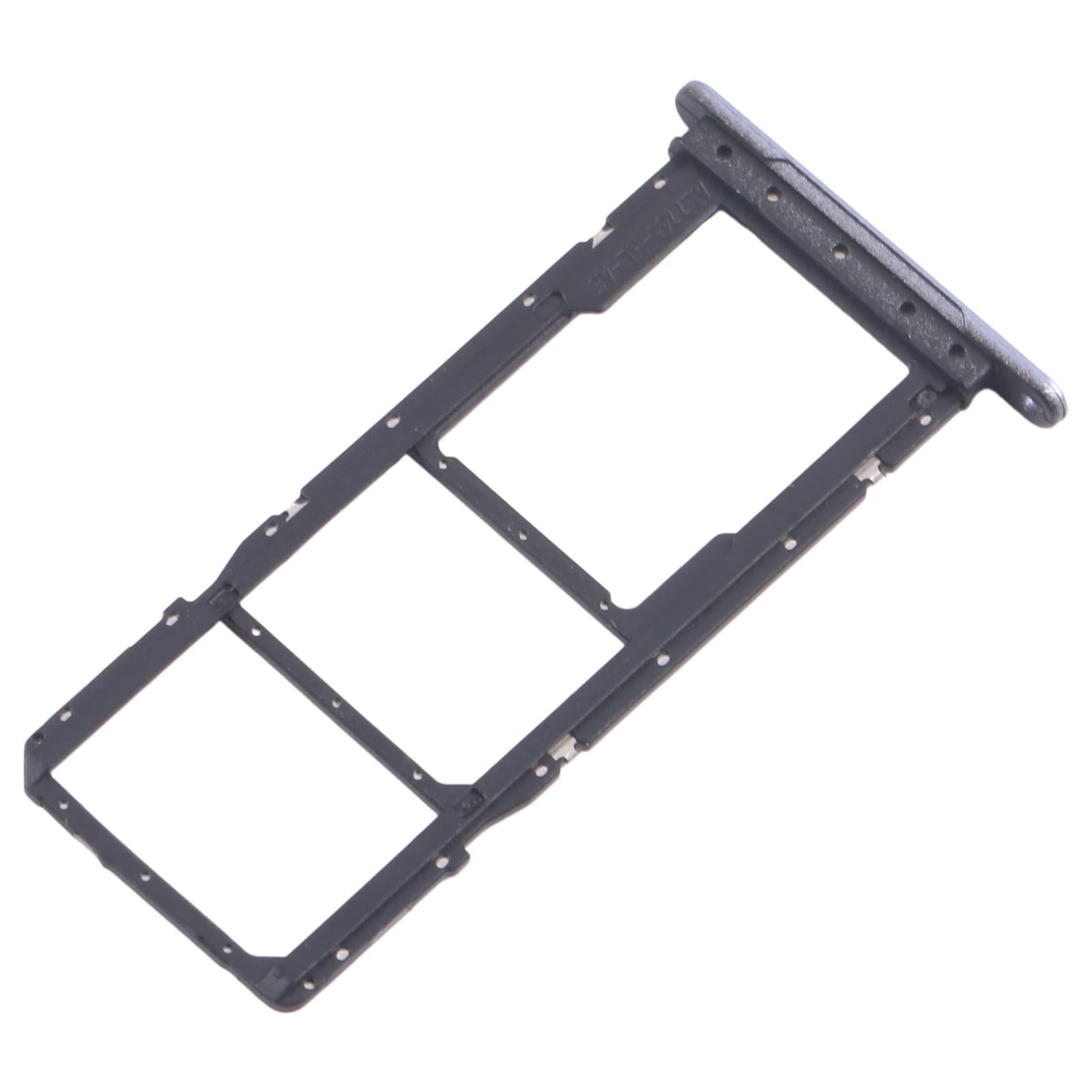 For Samsung Galaxy A07 4G SM-A075F Original 10pcs SIM Card Tray + SIM Card Tray + Micro SD Card Tray (Blue)