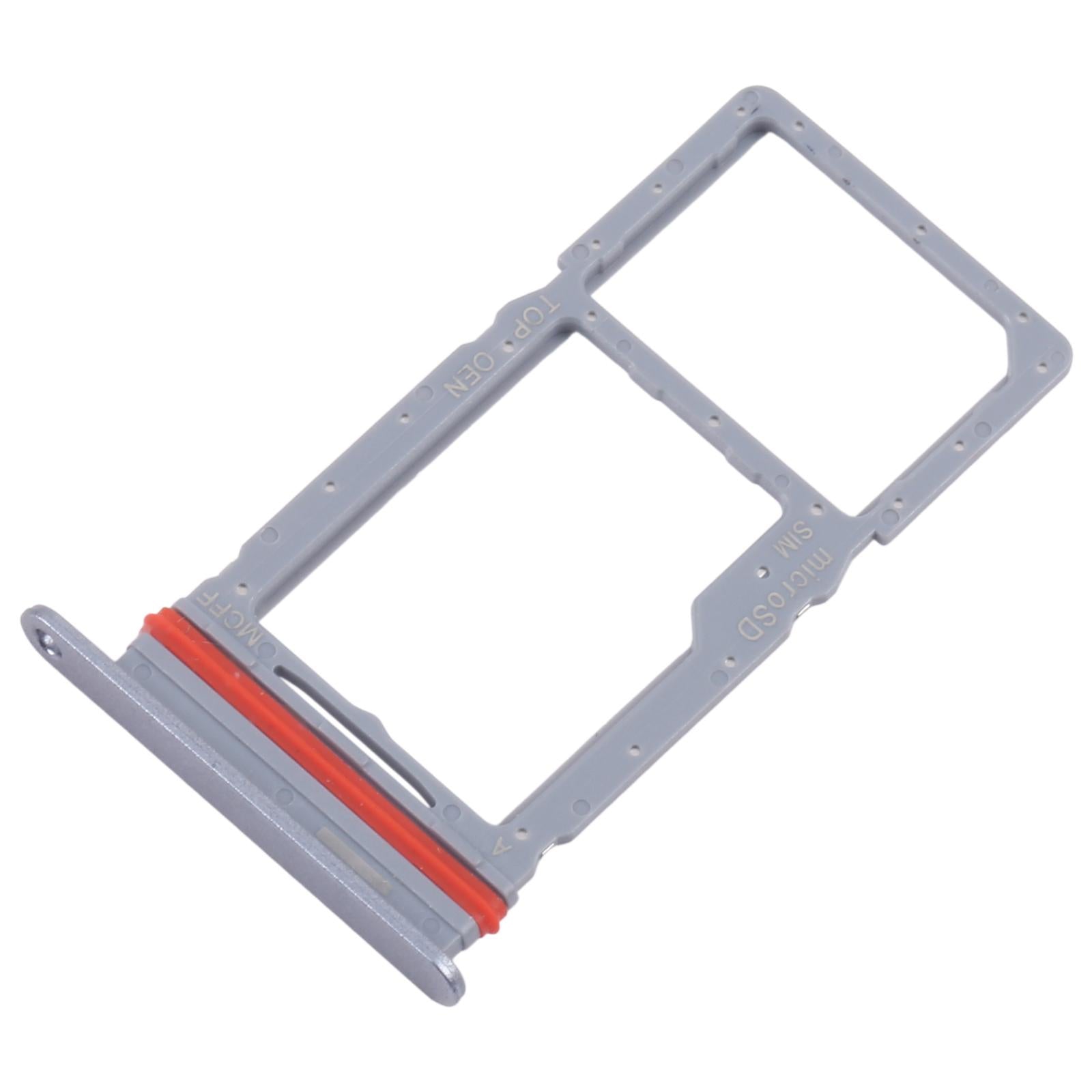 For Samsung Galaxy M36 SM-M366P 10pcs Original SIM + Micro SD Card Tray (Grey)