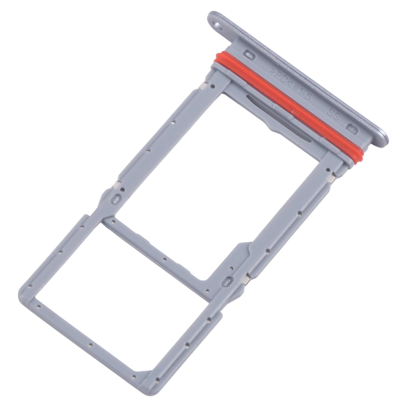For Samsung Galaxy M36 SM-M366P 10pcs Original SIM + Micro SD Card Tray (Grey)