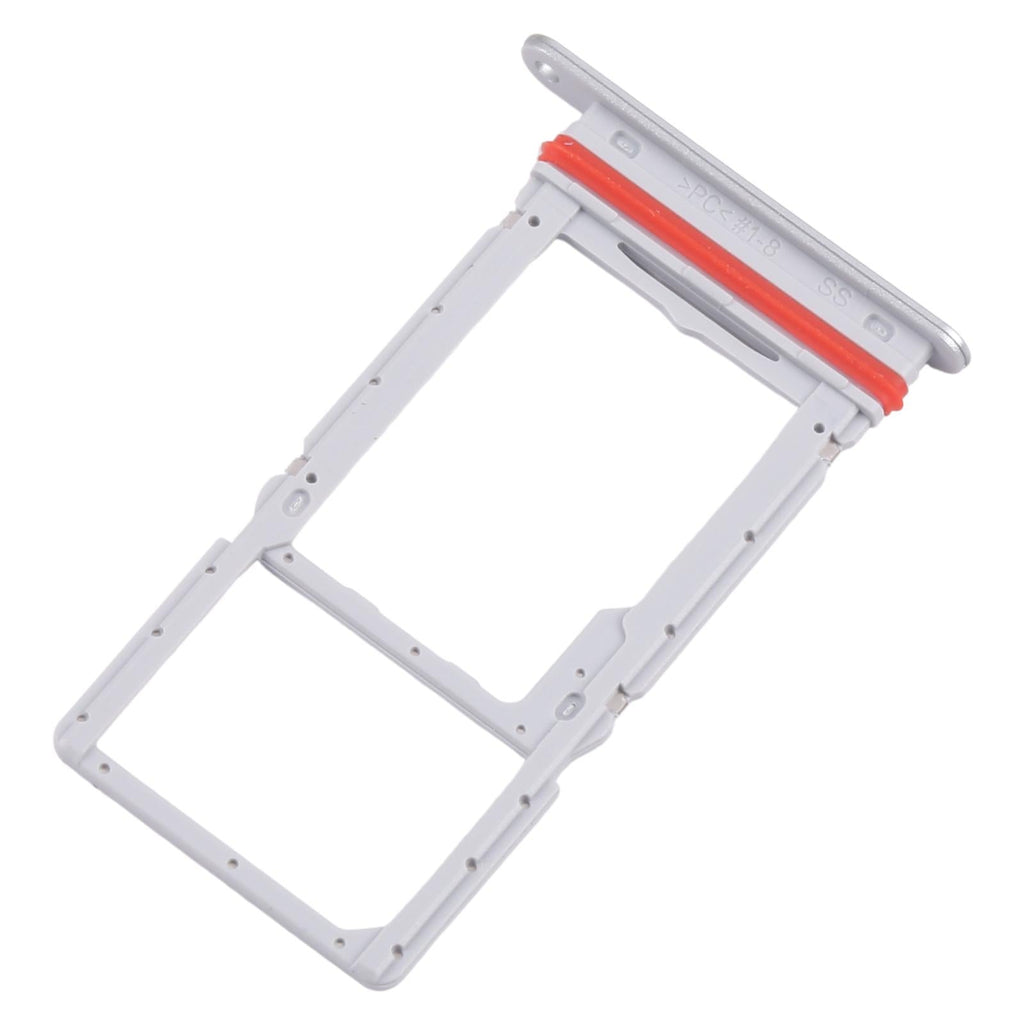 For Samsung Galaxy M36 SM-M366P 10pcs Original SIM + Micro SD Card Tray (Silver)