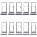 For Samsung Galaxy M16 SM-M166P 10pcs Original SIM + Micro SD Card Tray (Grey)