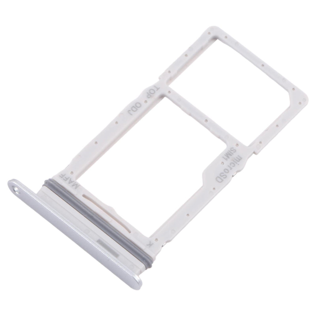 For Samsung Galaxy M16 SM-M166P 10pcs Original SIM + Micro SD Card Tray (Silver)