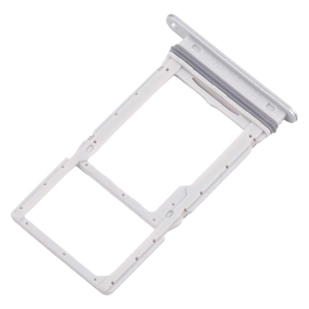 For Samsung Galaxy M16 SM-M166P 10pcs Original SIM + Micro SD Card Tray (Silver)