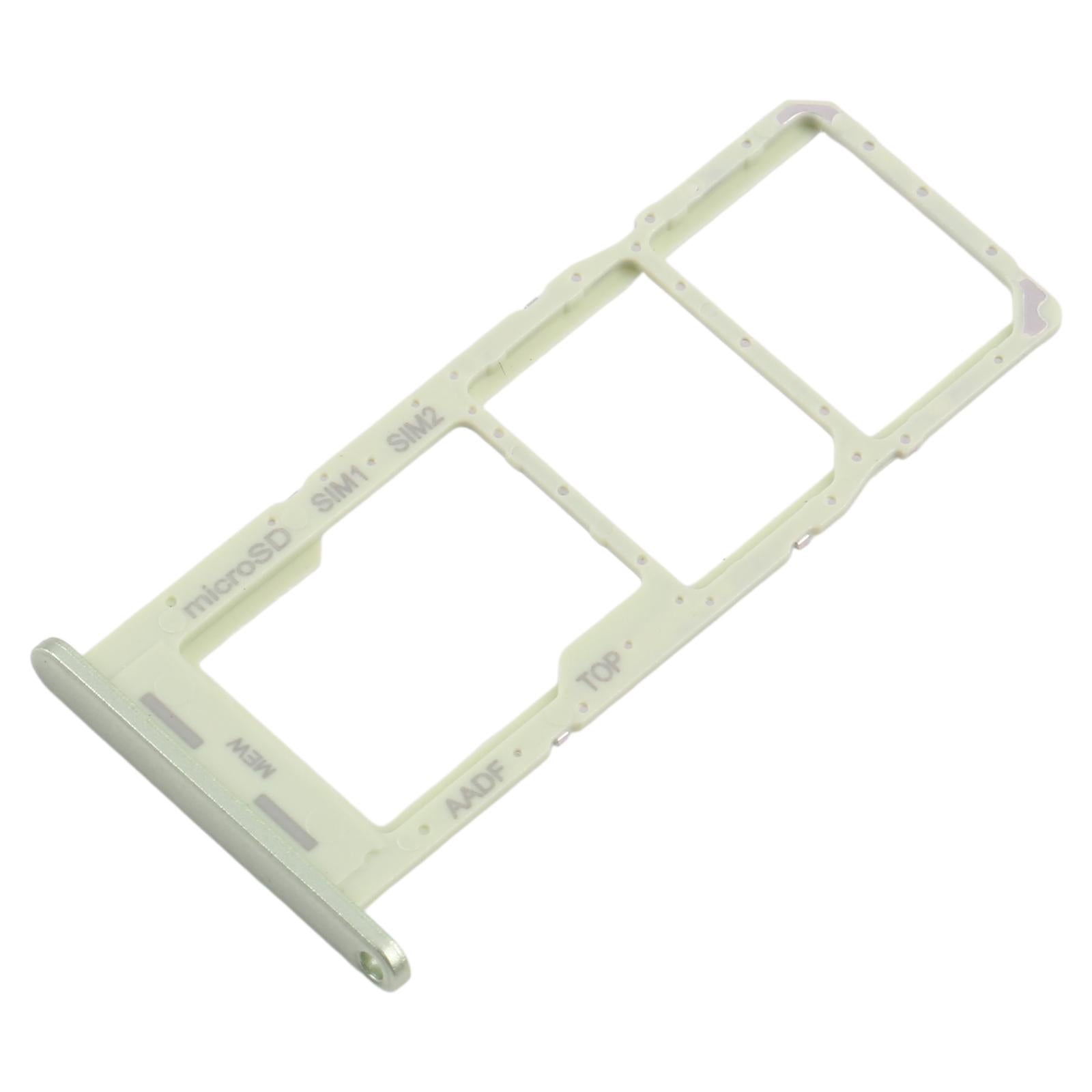 For Samsung Galaxy A14 5G SM-A146B 10pcs Original SIM Card Tray + SIM Card Tray + Micro SD Card Tray (Green)