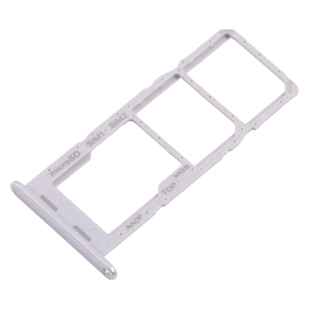 For Samsung Galaxy A14 5G SM-A146B 10pcs Original SIM Card Tray + SIM Card Tray + Micro SD Card Tray (Silver)