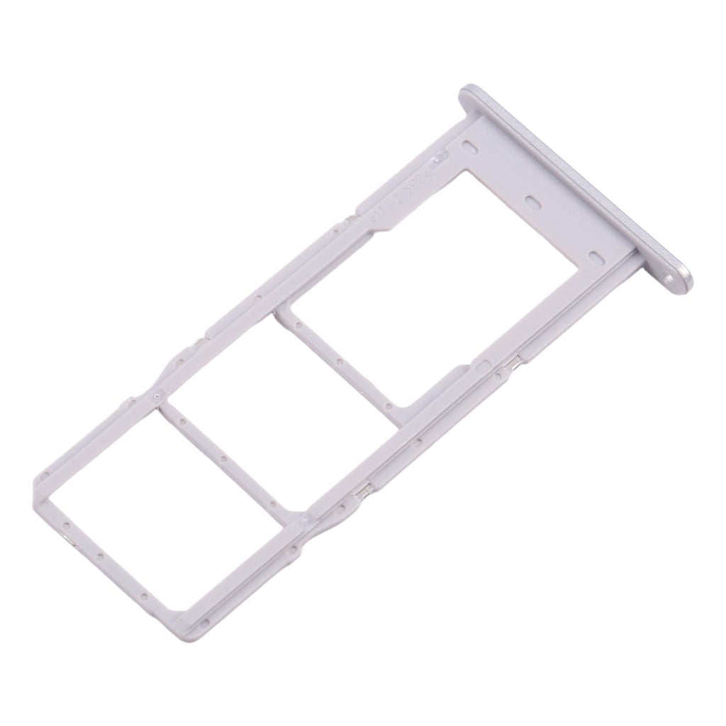 For Samsung Galaxy A14 5G SM-A146B 10pcs Original SIM Card Tray + SIM Card Tray + Micro SD Card Tray (Silver)