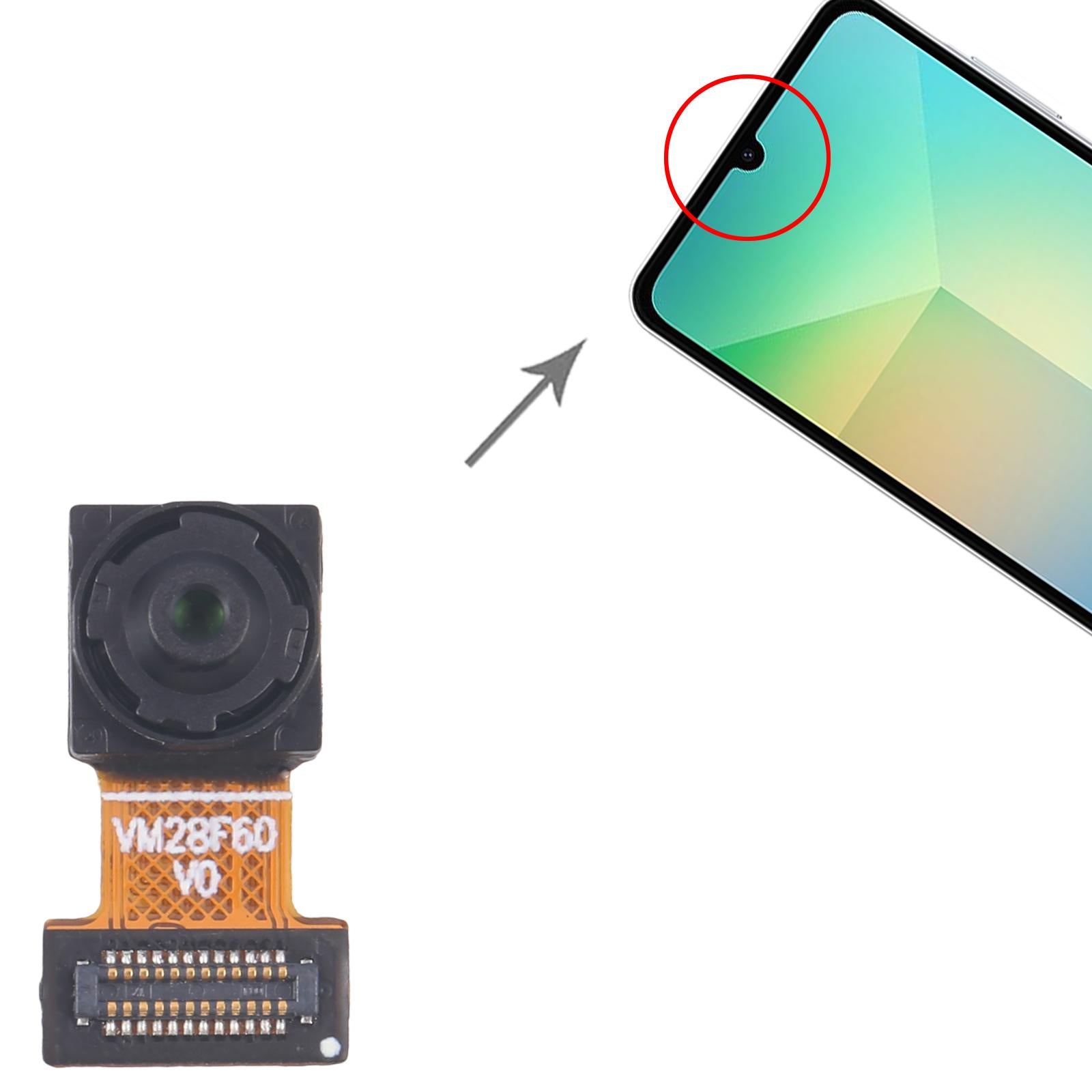 For Samsung Galaxy A06 5G SM-A066B Original Front Facing Camera