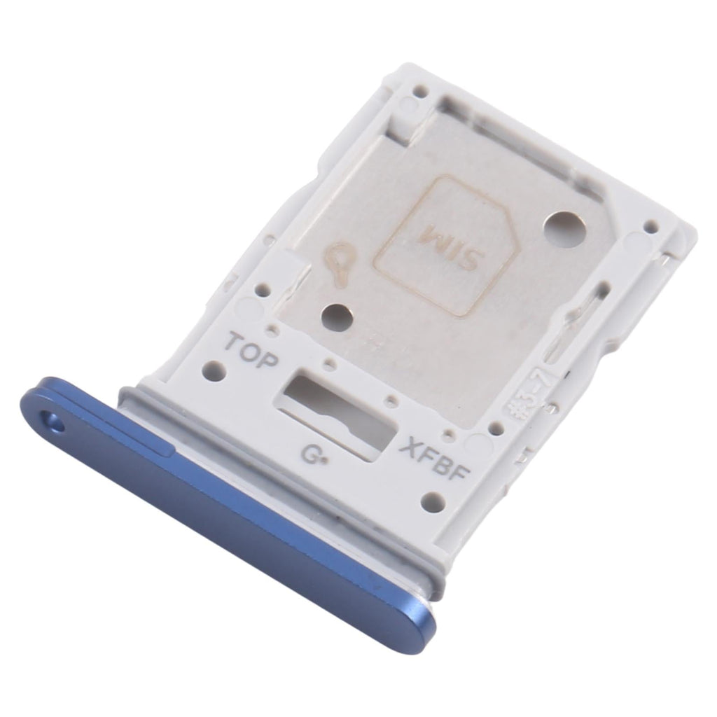 For Samsung Galaxy Tab S10 FE+ SM-X626 Original SIM Card Tray + Micro SD Card Tray (Blue)