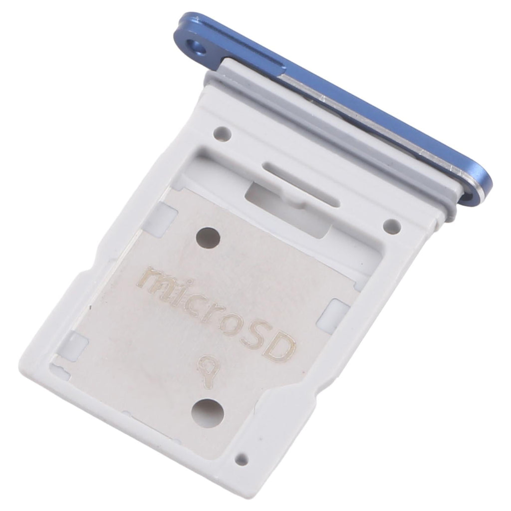 For Samsung Galaxy Tab S10 FE+ SM-X626 Original SIM Card Tray + Micro SD Card Tray (Blue)