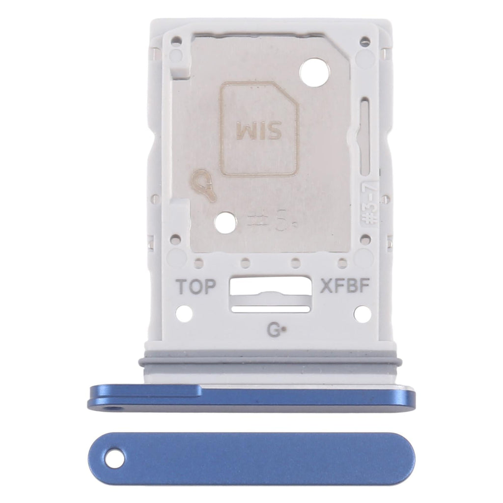 For Samsung Galaxy Tab S10 FE+ SM-X626 Original SIM Card Tray + Micro SD Card Tray (Blue)