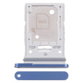 For Samsung Galaxy Tab S10 FE+ SM-X626 Original SIM Card Tray + Micro SD Card Tray (Blue)