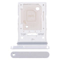 For Samsung Galaxy Tab S10 FE+ SM-X626 Original SIM Card Tray + Micro SD Card Tray (Silver)