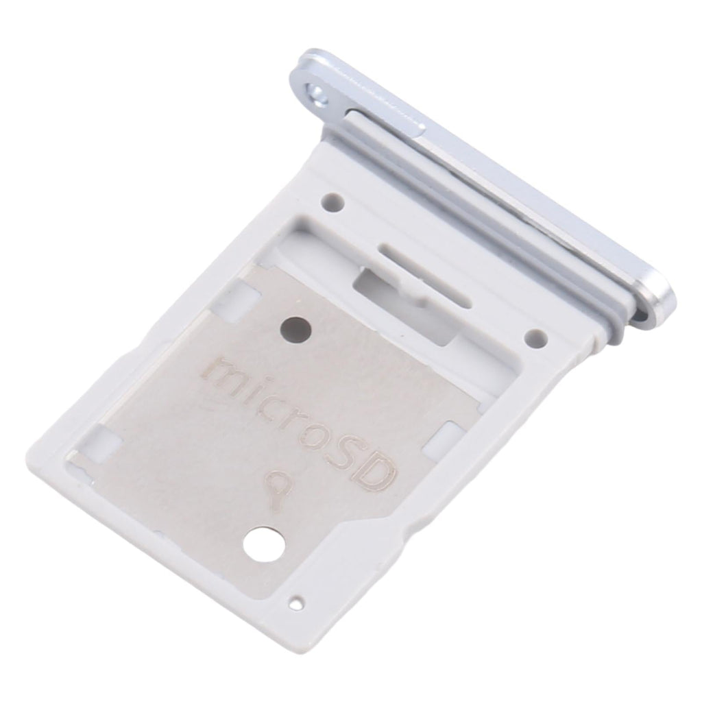 For Samsung Galaxy Tab S10 FE+ SM-X626 Original SIM Card Tray + Micro SD Card Tray (Silver)