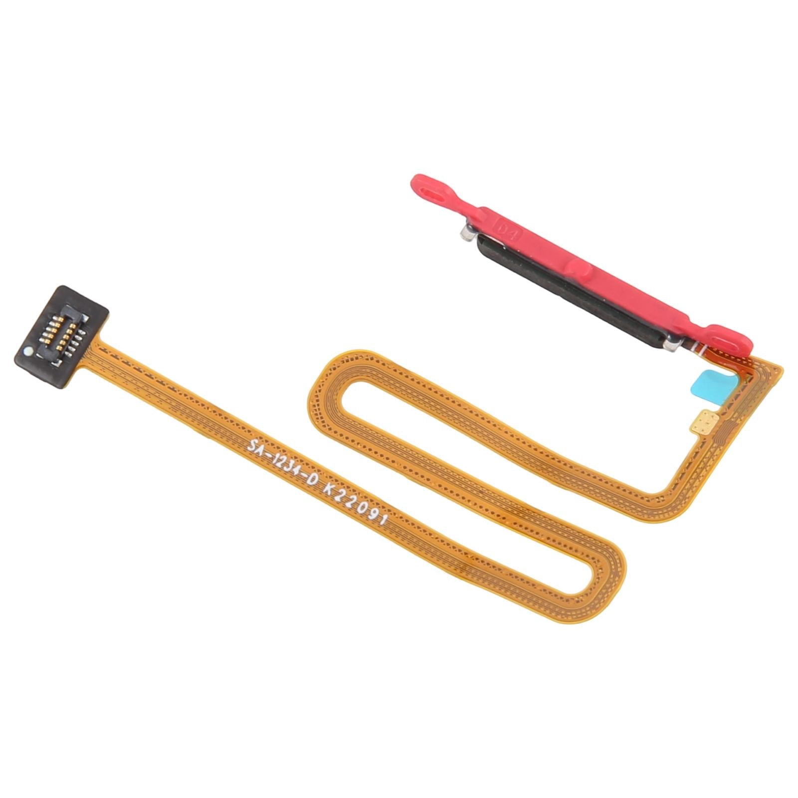 For Samsung Galaxy A03s SM-A037U Original Fingerprint Sensor Flex Cable (Black)