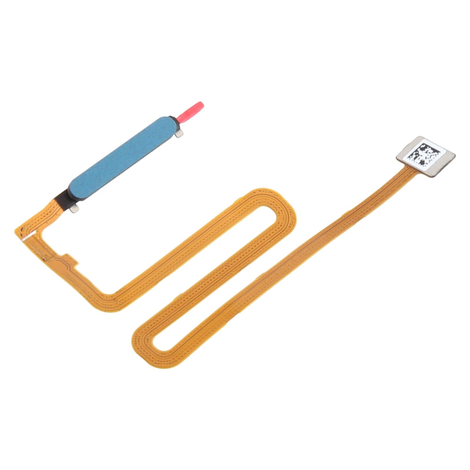 For Samsung Galaxy A03s SM-A037U Original Fingerprint Sensor Flex Cable (Blue)