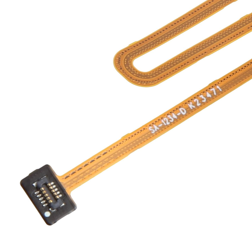 For Samsung Galaxy A03s SM-A037U Original Fingerprint Sensor Flex Cable (Blue)