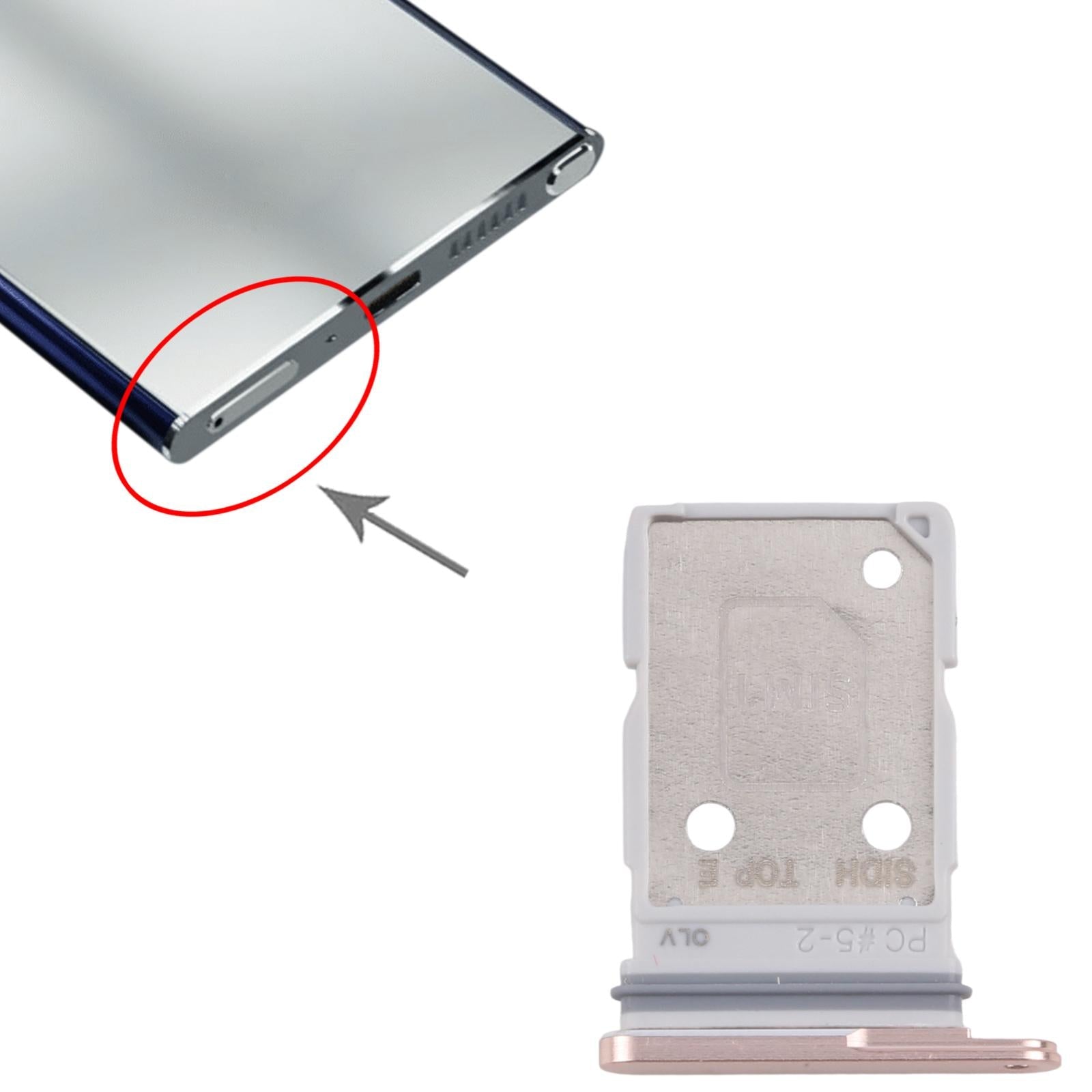For Samsung Galaxy S26 Ultra SM-S948B Original SIM + SIM Card Tray (Gold)