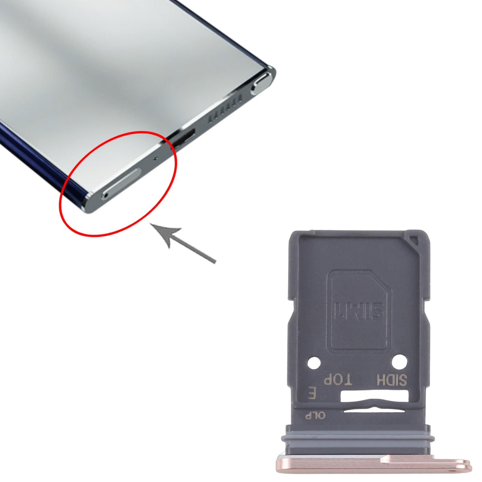 For Samsung Galaxy S26 Ultra SM-S948B Original SIM Card Tray (Gold)