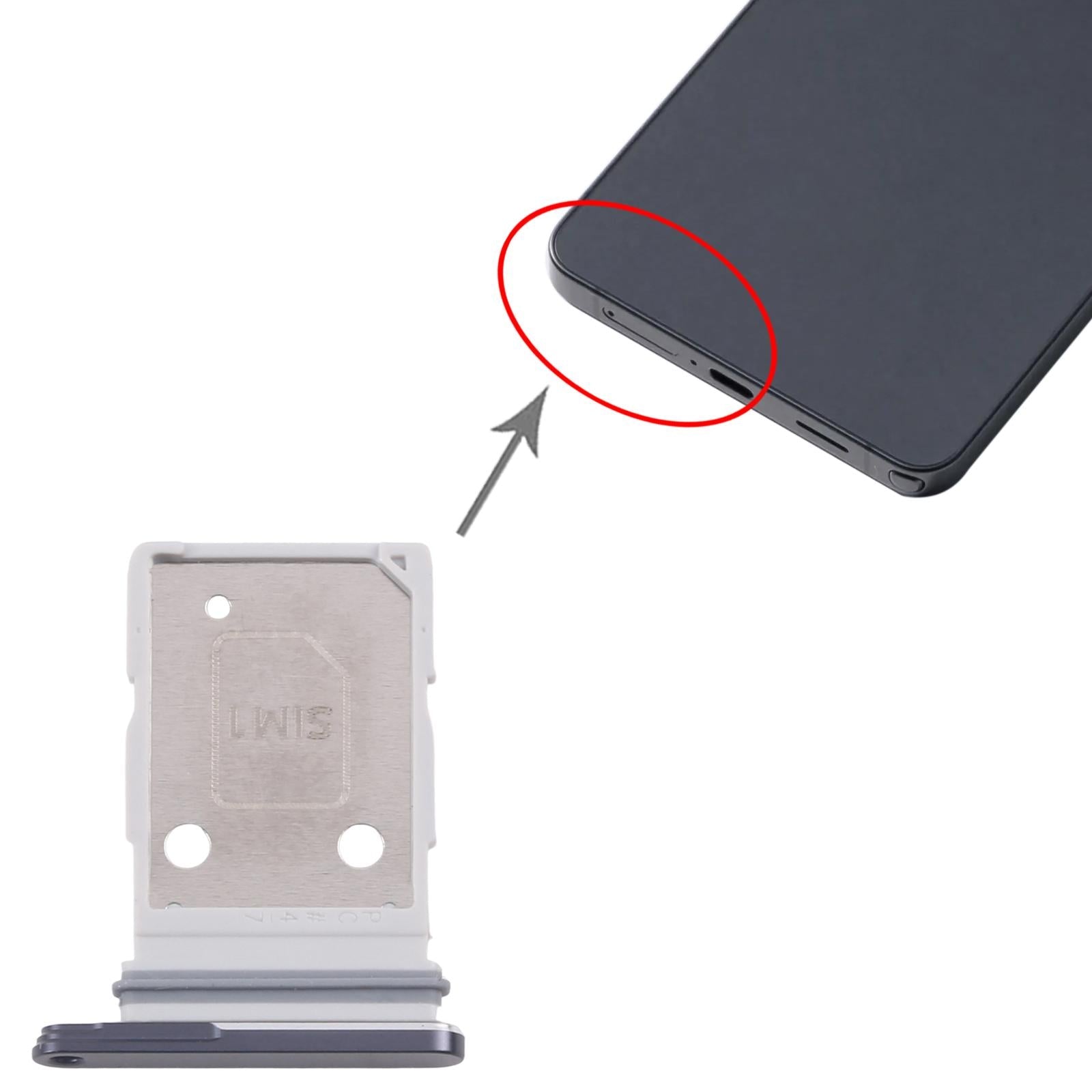 For Samsung Galaxy S26 SM-S942B Original SIM + SIM Card Tray (Black)