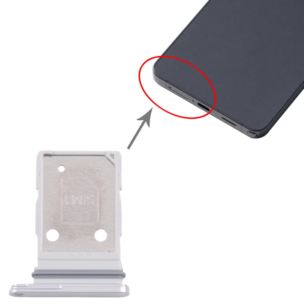For Samsung Galaxy S26 SM-S942B Original SIM + SIM Card Tray (Silver)