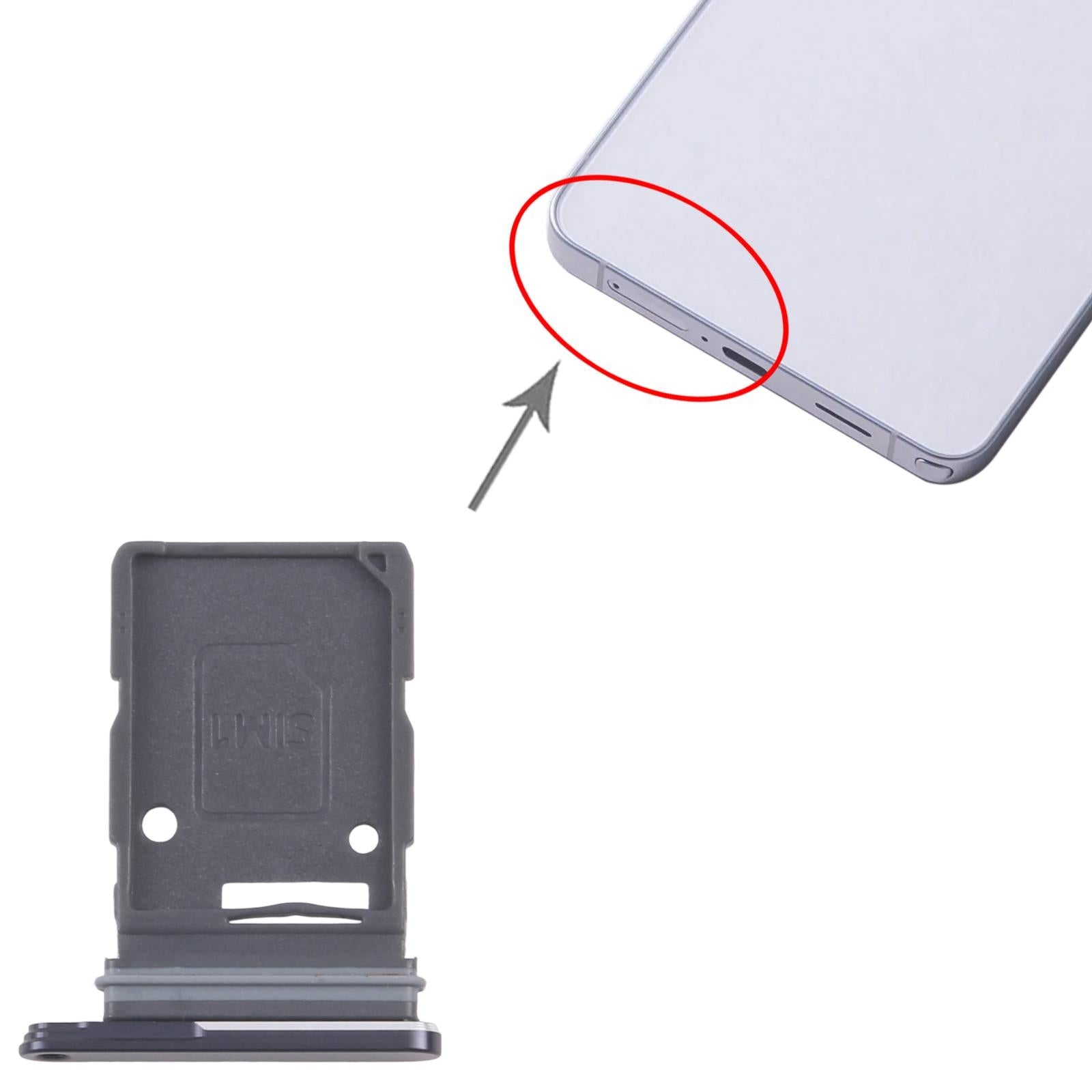 For Samsung Galaxy S26 SM-S942U Original SIM Card Tray (Black)
