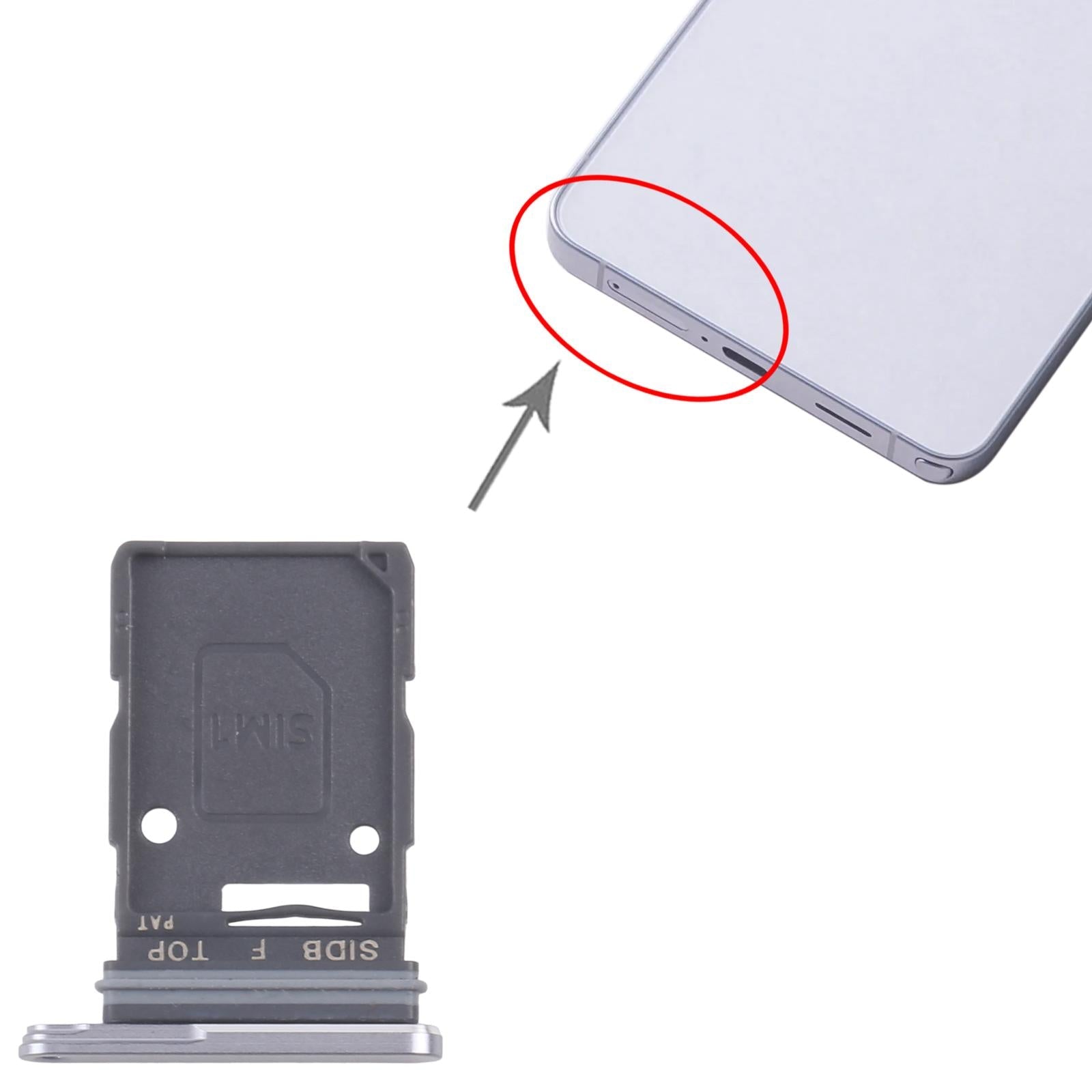 For Samsung Galaxy S26 SM-S942U Original SIM Card Tray (Grey)