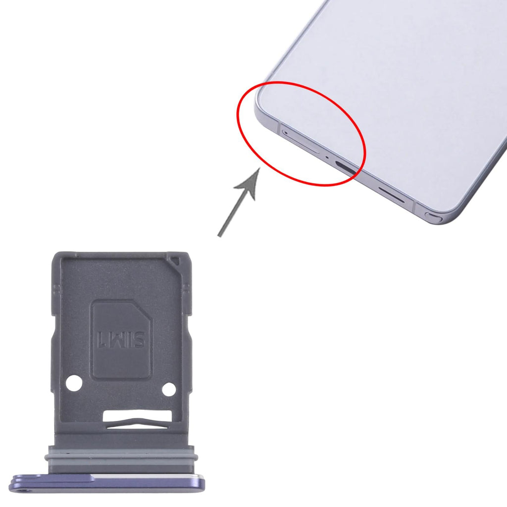 For Samsung Galaxy S26 SM-S942U Original SIM Card Tray (Purple)