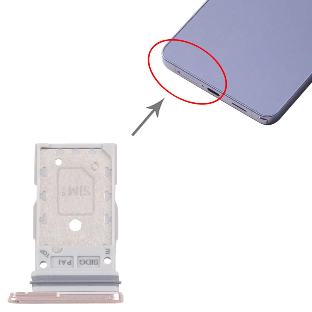 For Samsung Galaxy S26+ SM-S947B Original SIM + SIM Card Tray (Gold)