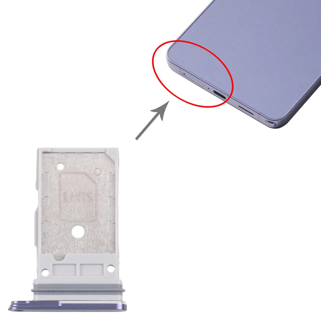 For Samsung Galaxy S26+ SM-S947B Original SIM + SIM Card Tray (Purple)